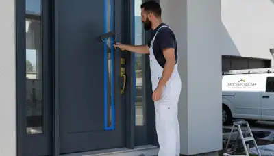 Professional door painting and refinishing in Oakland, CA by expert house painters