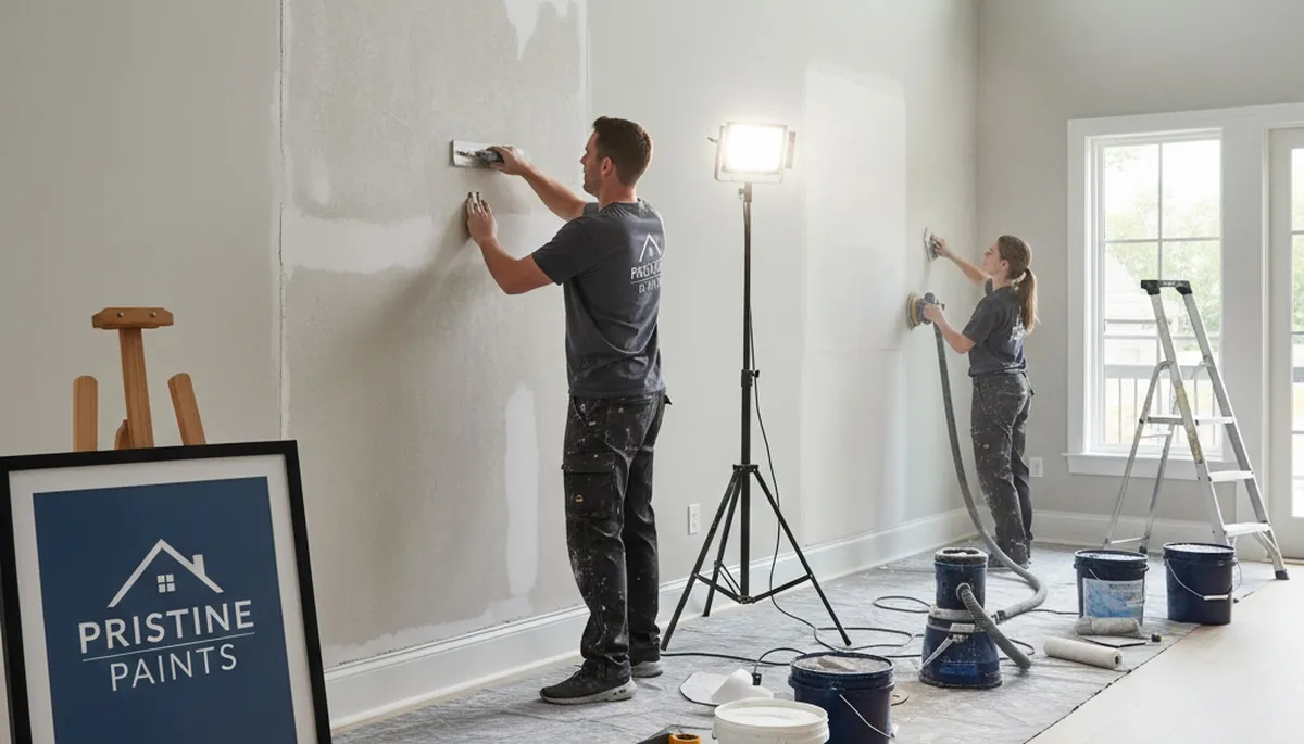 Professional drywall repair and wall painting in Oakland, CA home interior restoration