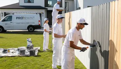 Professional fence painting in Oakland, CA enhancing curb appeal with durable protective coatings