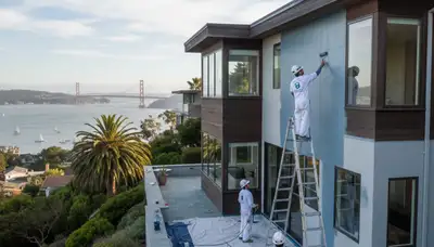 House painting services in Oakland, CA for residential exterior and interior painting projects