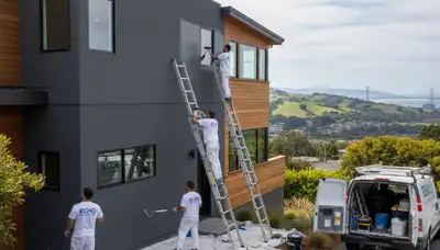 Professional house painting service in Oakland, CA for exterior and interior homes