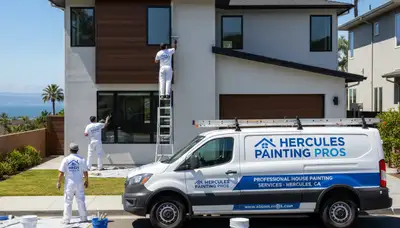 House painting service in Oakland, CA for residential exterior and interior painting projects