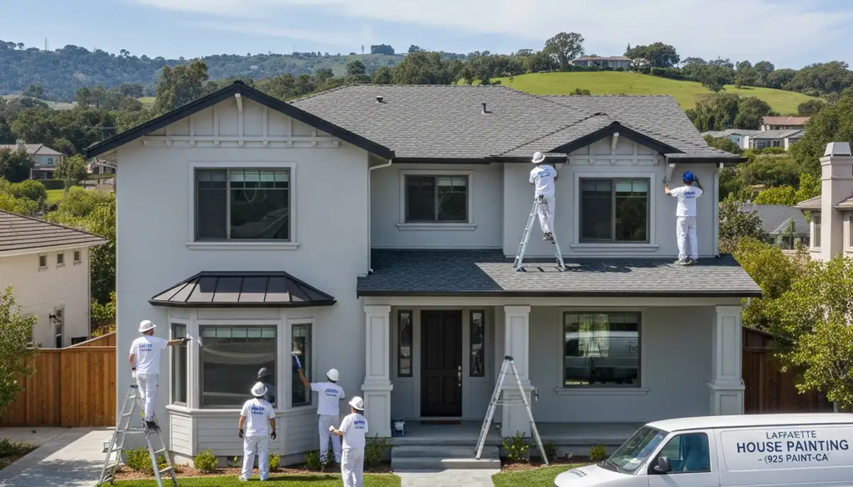 Professional house painting service in Oakland, CA for residential interior and exterior homes