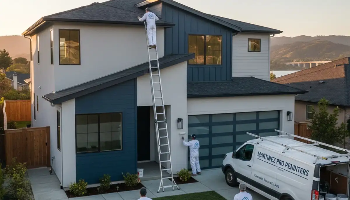 House painting services in Oakland, CA for residential exterior and interior homes