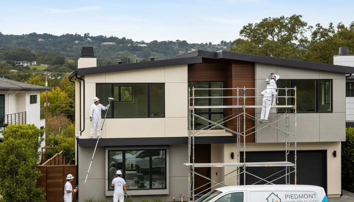 House painting service in Oakland, CA for residential exterior and interior repainting