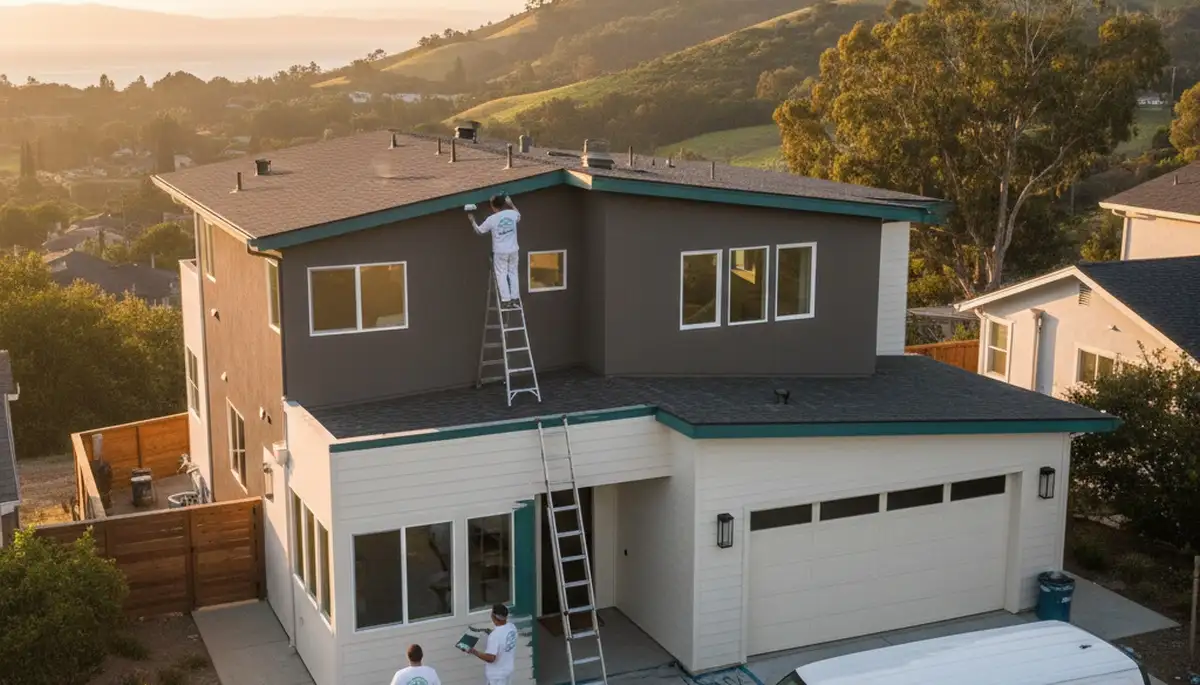 Professional house painting services in Oakland, CA for residential exterior and interior painting
