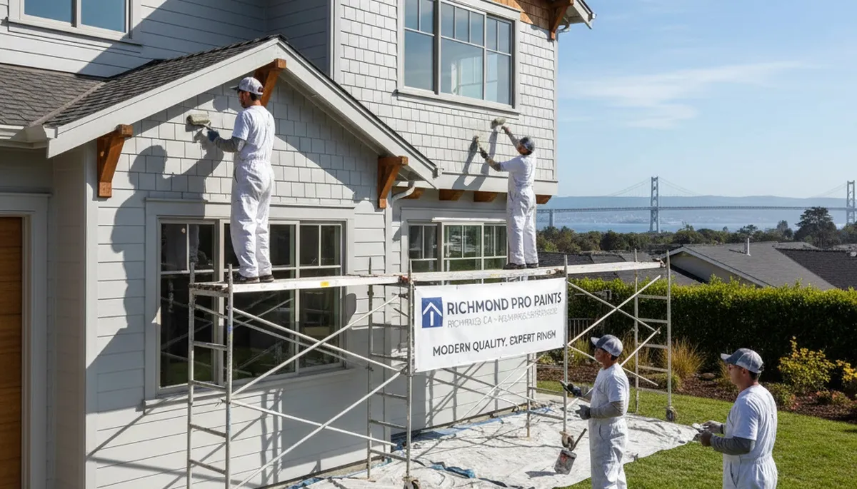 Professional house painting service in Oakland, CA for interior and exterior homes