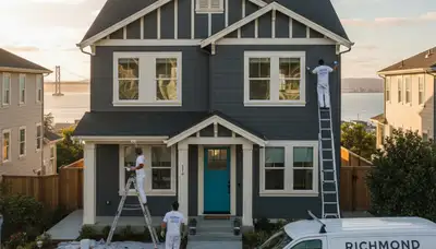 House painting service in Oakland, CA for residential interior and exterior painting projects