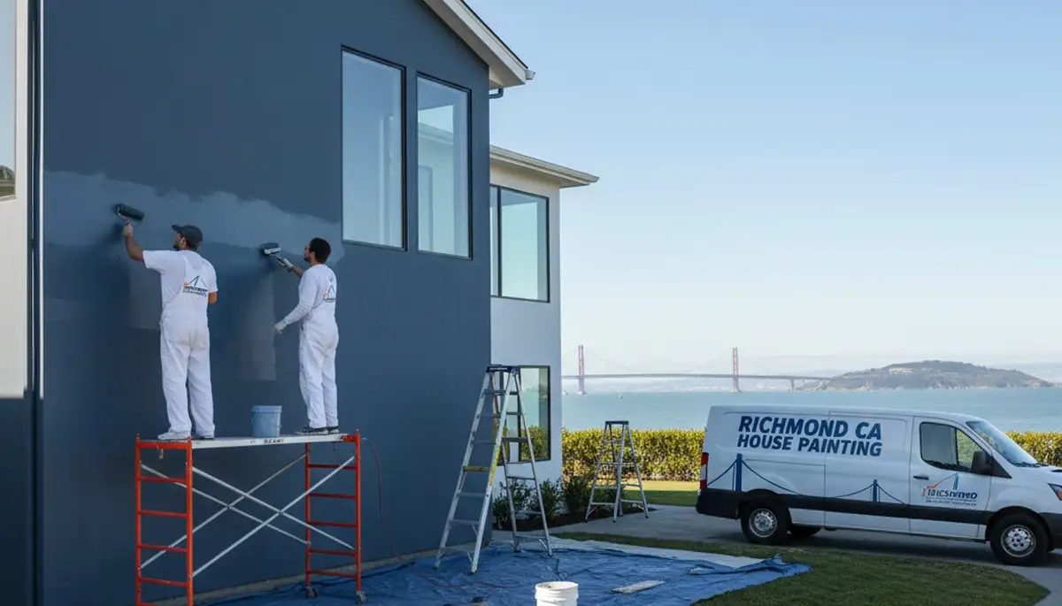 Professional house painting service in Oakland, CA for residential exterior and interior projects
