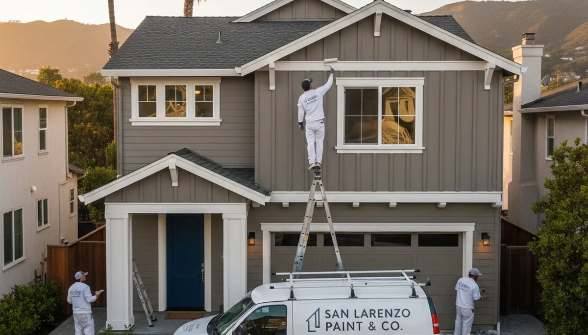 Professional house painters in Oakland CA providing expert home exterior painting services
