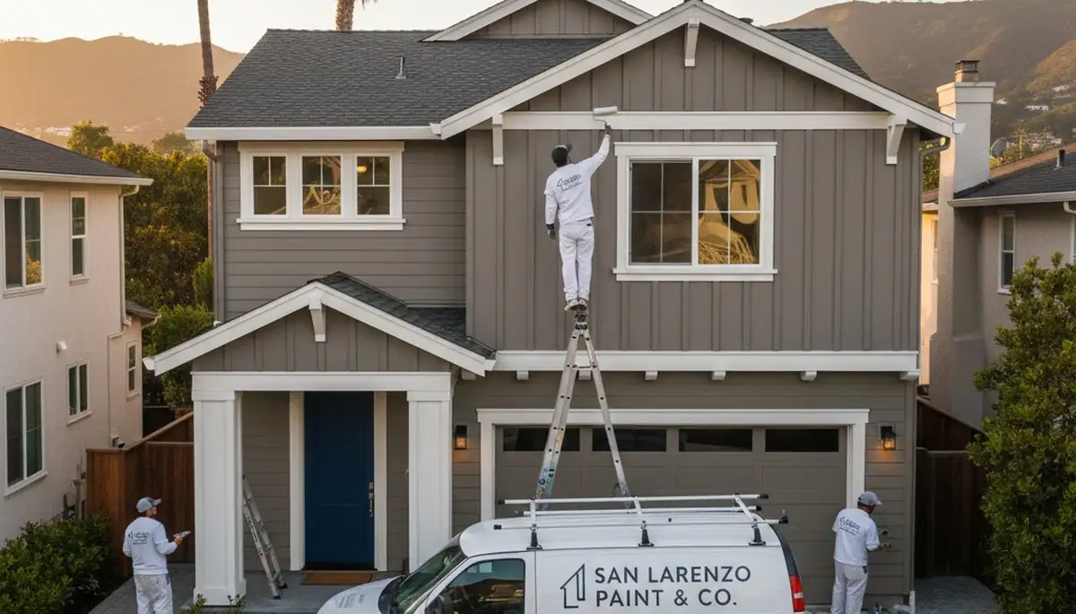 Professional house painters in Oakland CA providing expert home exterior painting services