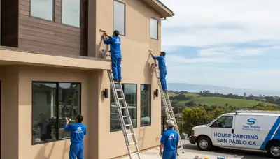 House painting service in Oakland, CA for residential interior and exterior home painting projects